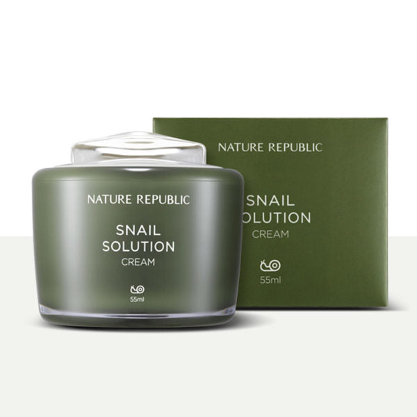 Nature Republic - Snail Solution Cream 55ml – Kim Bao Beauty