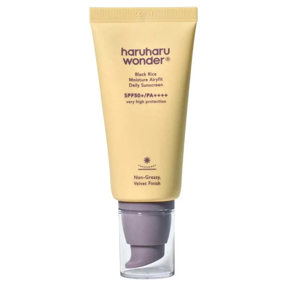 Haruharu WONDER Black Rice Moisture Airyfit Sunscreen SPF50+/PA++++ 50ml