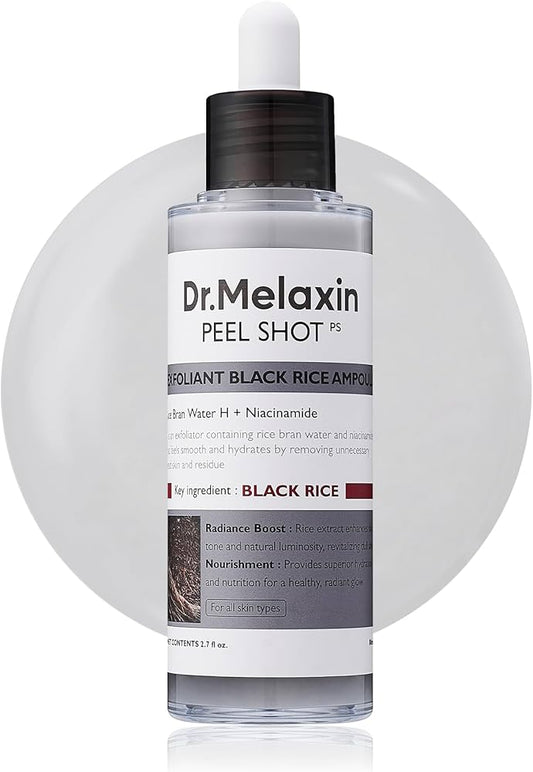 Dr.Melaxin Peel Shot Exfoliant Black Rice Ampoule 80ml