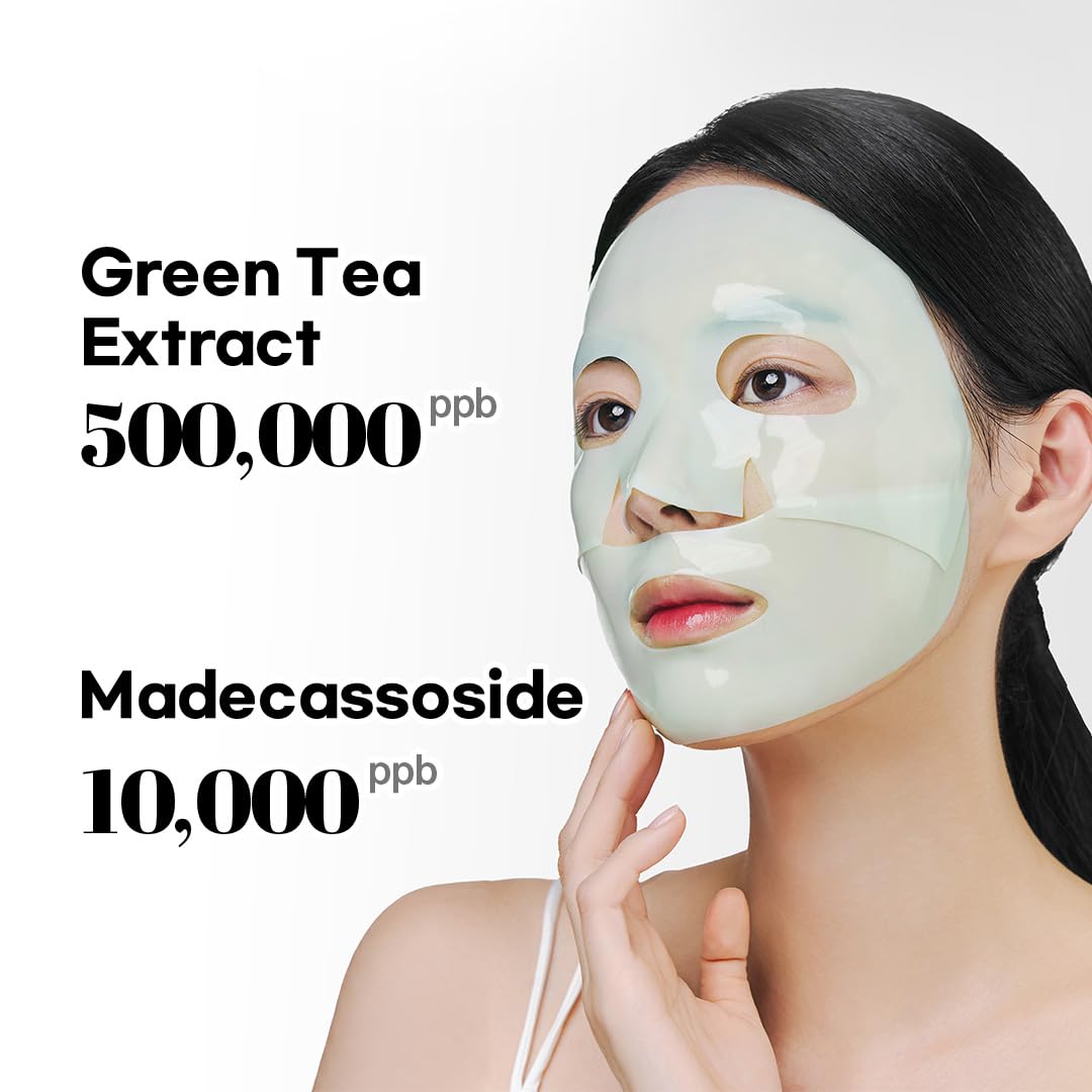 NACIFIC Collagen Gel Facial Mask Green Tea Cica 4EA