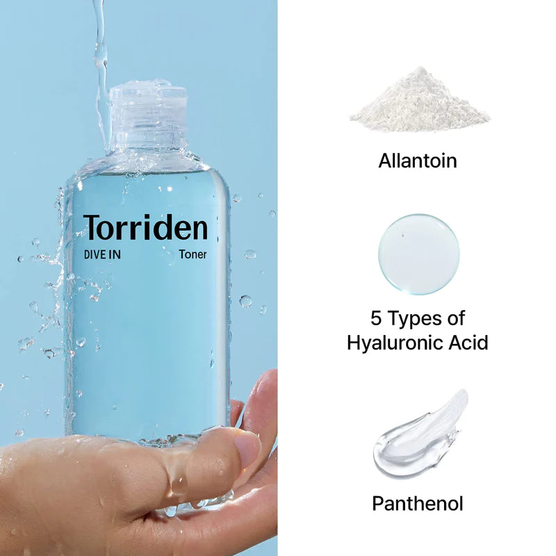 TORRIDEN - DIVE-IN LOW MOLECULAR HYALURONIC ACID TONER 300ML