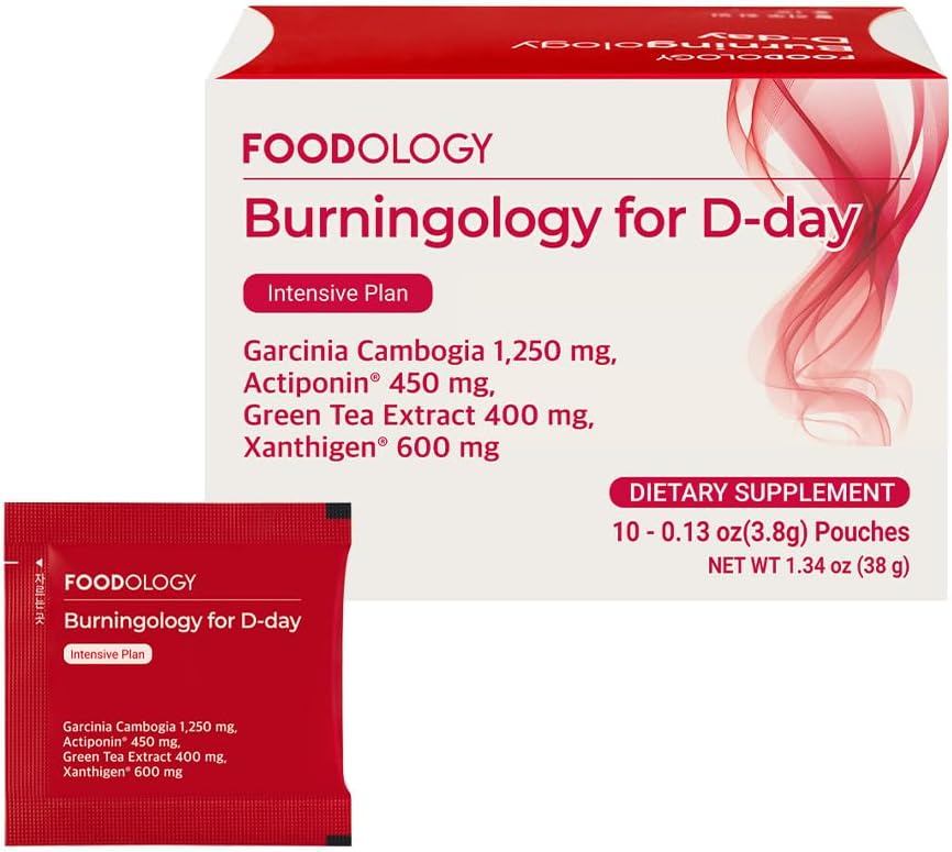 FOODOLOGY Burningology D-day 3.8g*10 Packs (10-day supply)