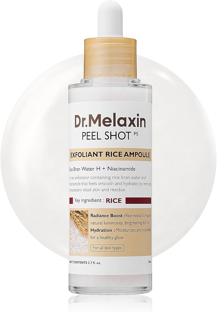 Dr.Melaxin Peel Shot Exfoliant White Rice Ampoule 80ml