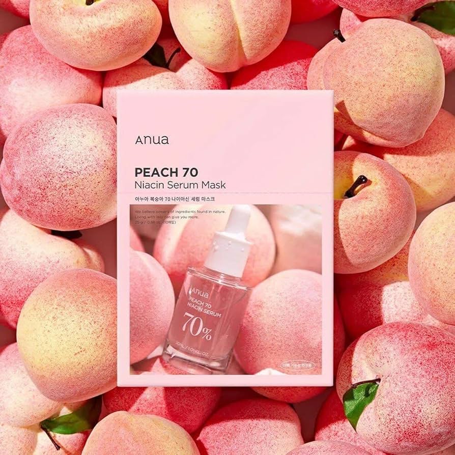 ANUA Peach 70 Niacin Serum Mask 25ml 1ea