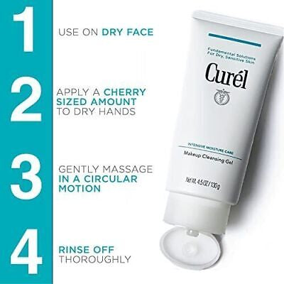 Curel Intensive Moisture Care Makeup Cleansing Gel 130g