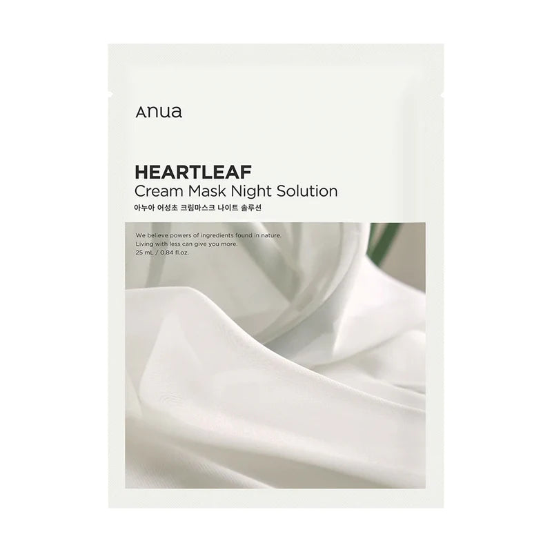 ANUA Heartleaf Cream Mask Night Solution 25ml 1ea