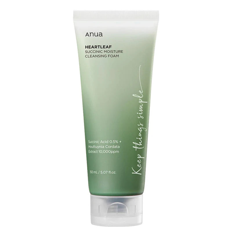 ANUA Heartleaf Succinic Moisture Cleansing Foam 150ml