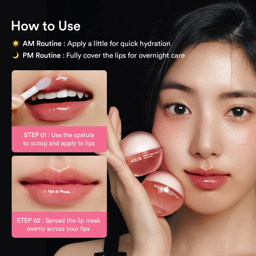 Abib PDRN Collagen Lip Mask Glazed Jelly