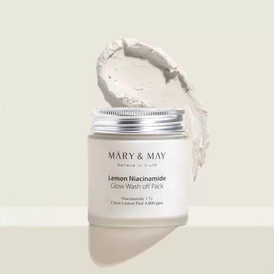 Mary&May Lemon Niacinamide Glow Wash Off Mask Pack 125g