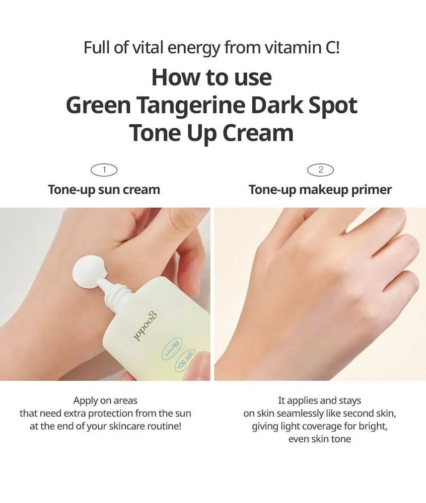 Goodal - Green Tangerine Vita C Dark Spot Tone Up Cream 50mL