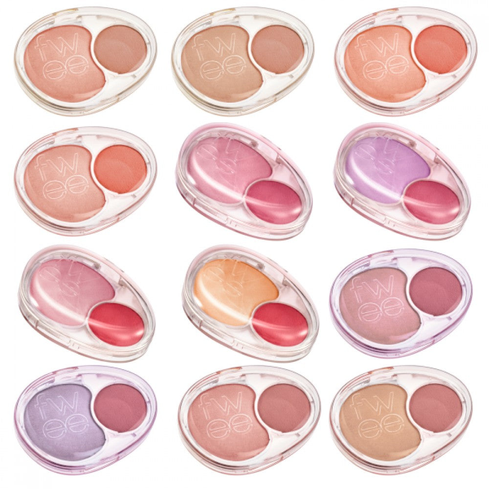 FWEE Mellow Dual Blusher 9 Colors