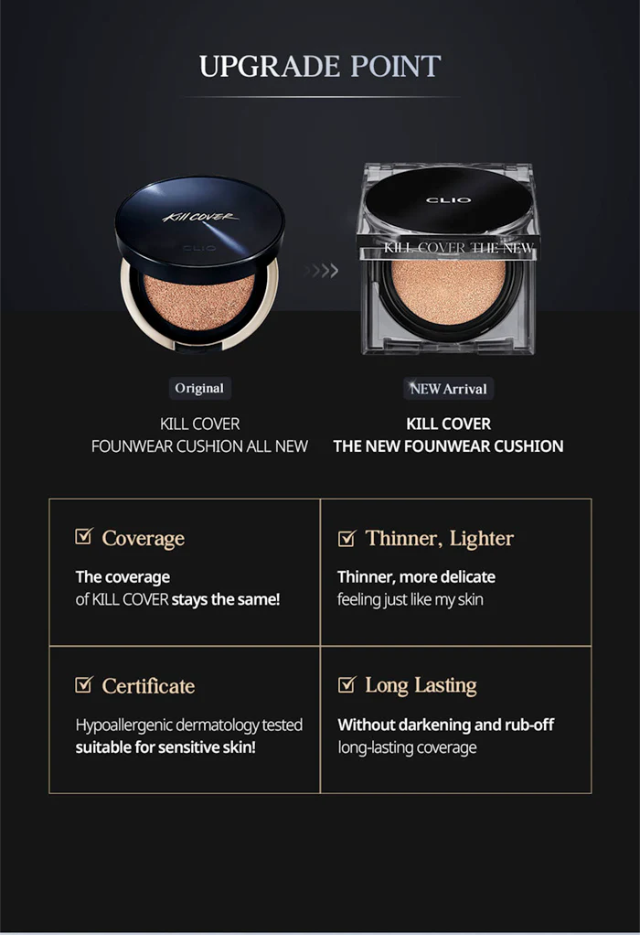 CLIO Kill Cover The New Founwear Cushion Set (+Refill)