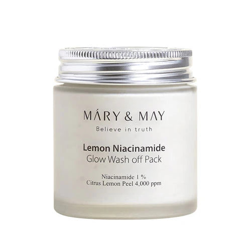 Mary&May Lemon Niacinamide Glow Wash Off Mask Pack 125g