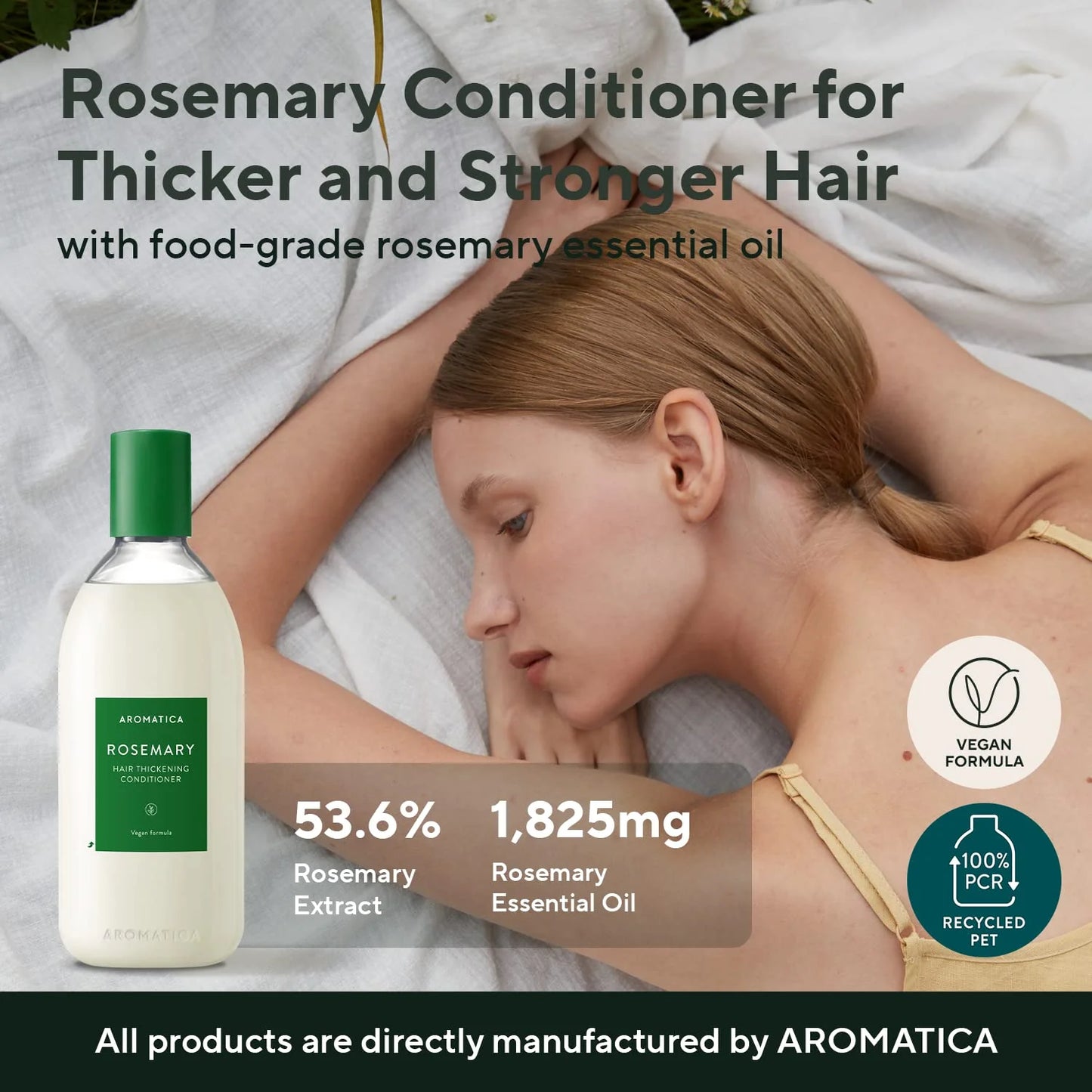 Aromatica Rosemary Hair Thickening Conditioner 400ml