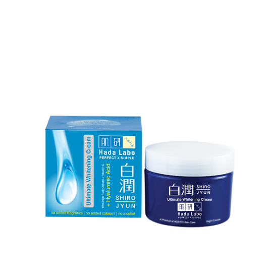 ROHTO Mentholatum - Hadalabo Shirojyun Whitening Cream 50g