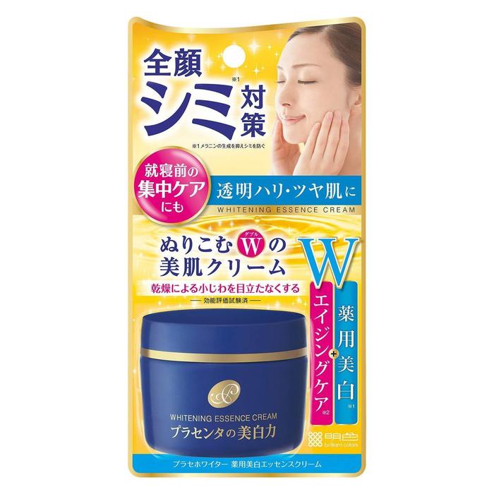 MEISHOKU - Placenta Whitening Essence Cream 55g