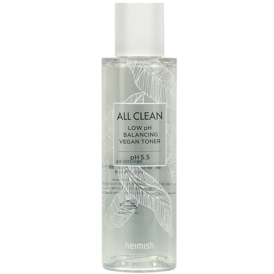 heimish - All Clean Low pH Balancing Vegan Toner 150ml