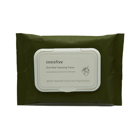 innisfree - Olive Real Cleansing Tissue (30pc)