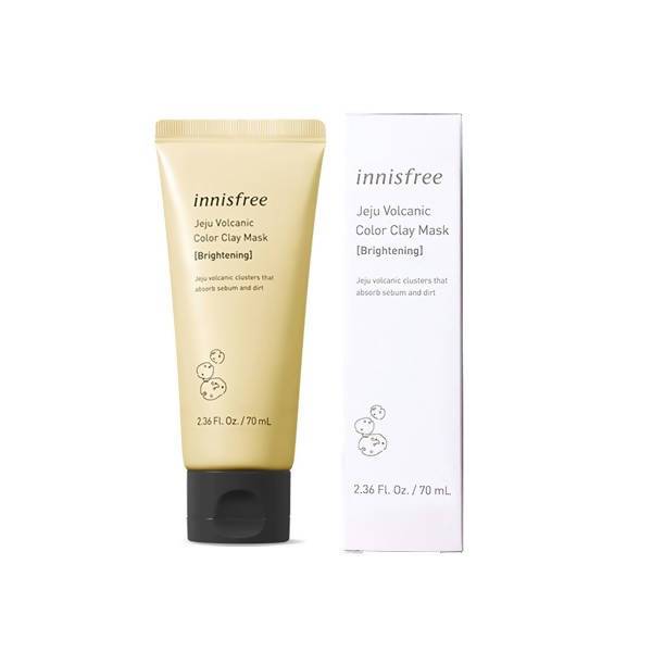 innisfree - Jeju Volcanic Color Clay Mask [Brightening] 70ml