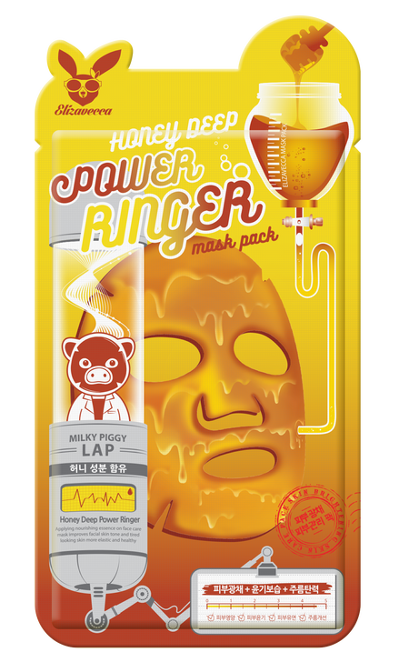 Elizavecca - Honey Deep Power Ringer Mask Pack (1pc)