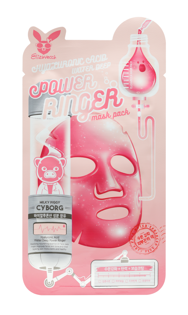 Elizavecca - Hyaluronic Acid Water Deep Power Ringer Mask Pack (1pc)