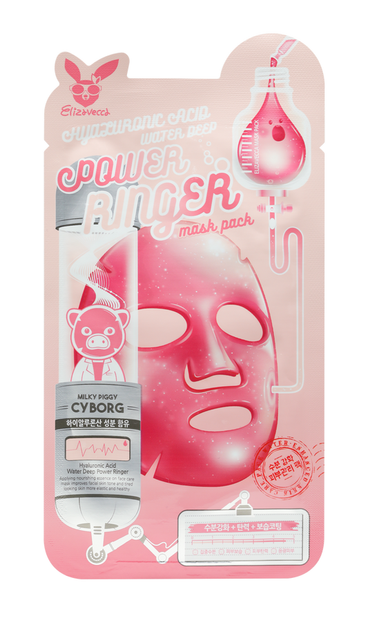 Elizavecca - Hyaluronic Acid Water Deep Power Ringer Mask Pack (1pc)