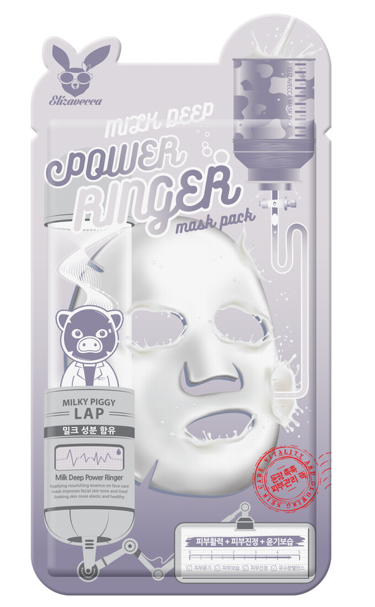 Elizavecca - Milk Deep Power Ringer Mask Pack (1pc)