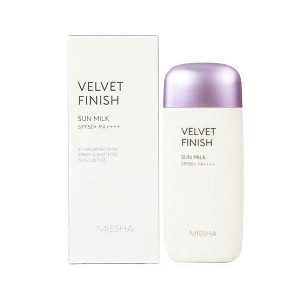 MISSHA - All Around Safe Block Velvet Finish Sun Milk SPF50+ 70ml
