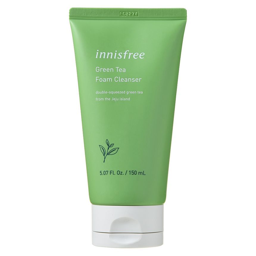 innisfree - Green Tea Hydrating Amino Acid Foam Cleanser 150mL