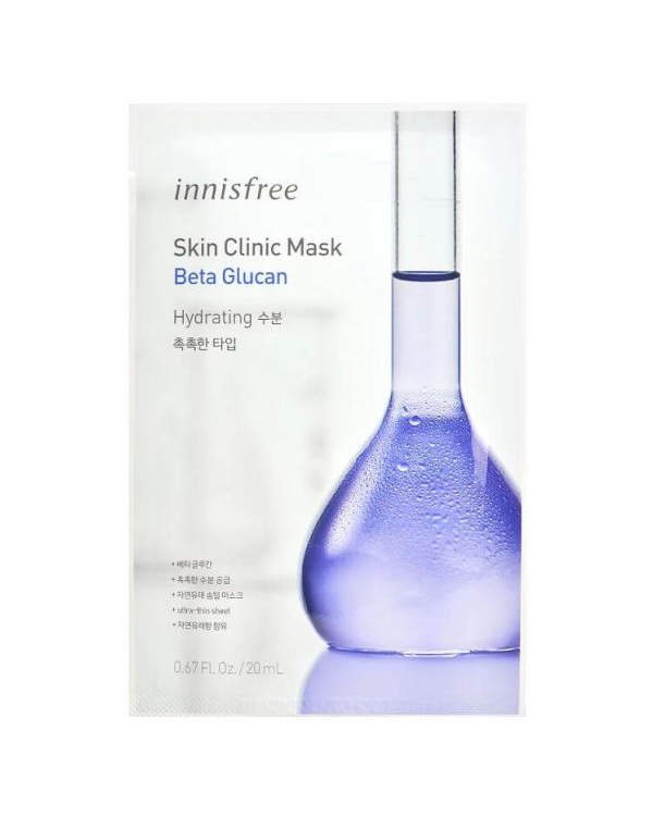 innisfree - Skin Clinic Mask Beta Glucan 1pc