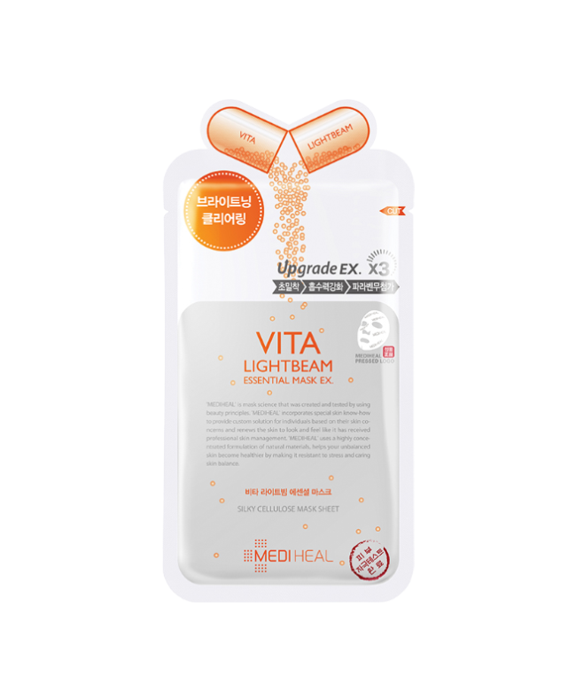 MEDIHEAL - Vita Lightbeam Essential Mask Ex 1pc