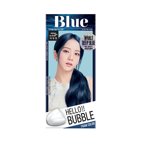 mise en scène - Hello!! Bubble 4B Whale Deep Blue 95g