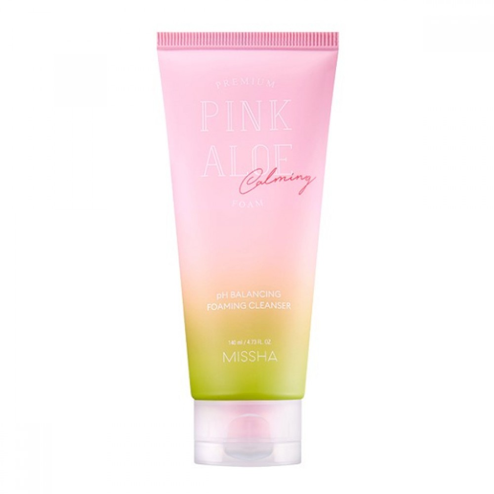 MISSHA - Pink Aloe Calming Foam 140ml