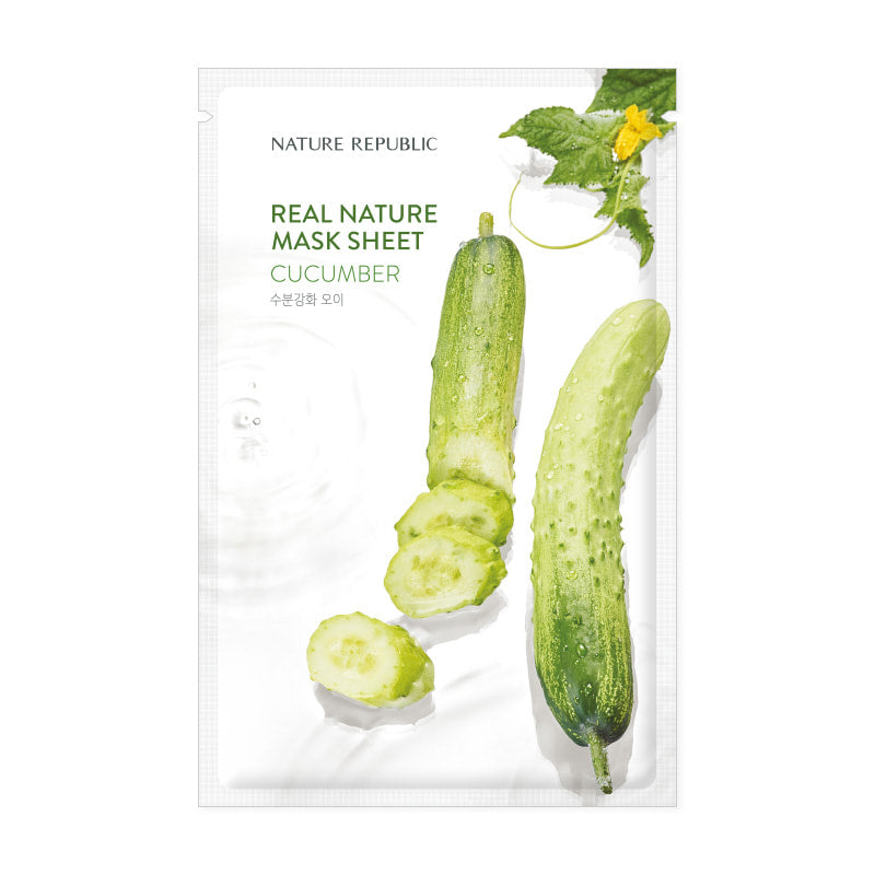 Nature Republic - Real Nature Cucumber Mask Sheet 1pc