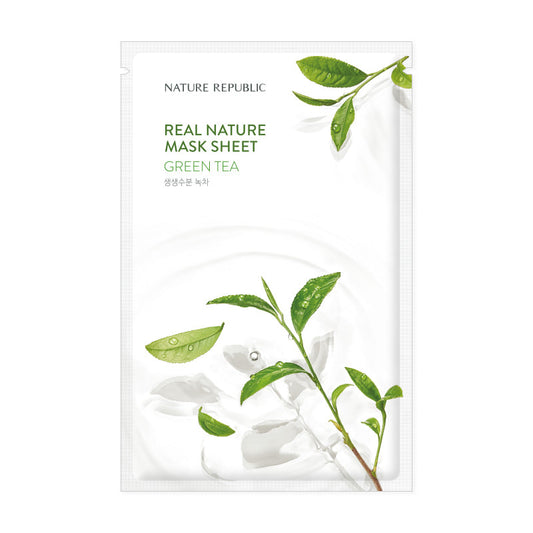 Nature Republic - Real Nature Green Tea Mask Sheet 1pc