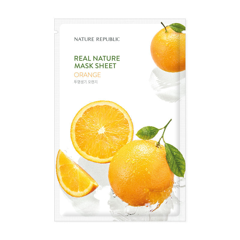 Nature Republic - Real Nature Orange Mask Sheet 1pc