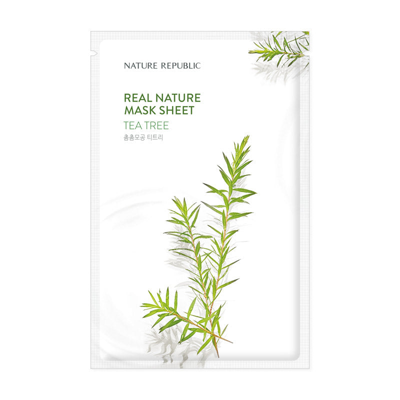 Nature Republic - Real Nature Tea Tree Mask Sheet 1pc