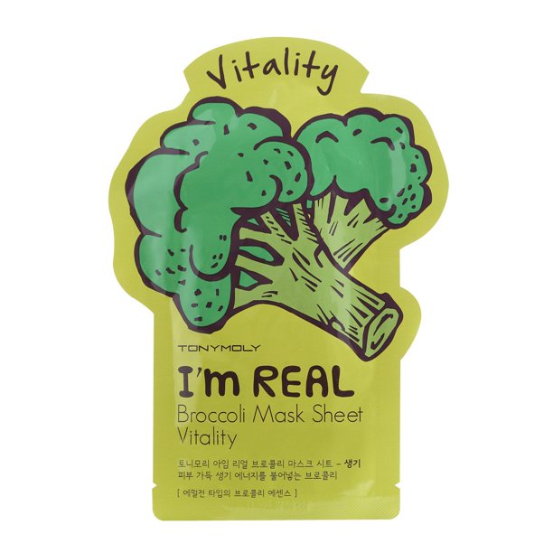 TONYMOLY - Vitality I'm Real Broccoli Sheet Mask (1pc)