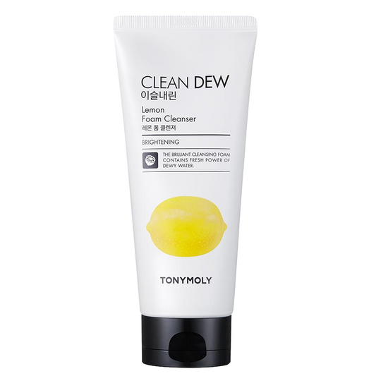 TONYMOLY - Clean Dew Lemon Foam Cleanser 180mL