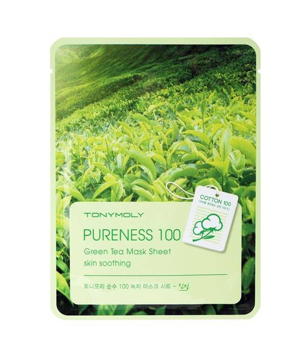 TONYMOLY - Pureness 100 Green Tea Mask Sheet 1pc
