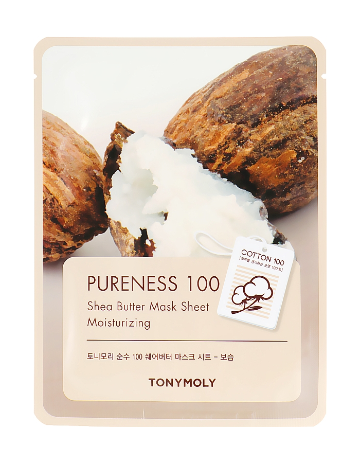 TONYMOLY - Pureness 100 Shea Butter Mask Sheet 1pc