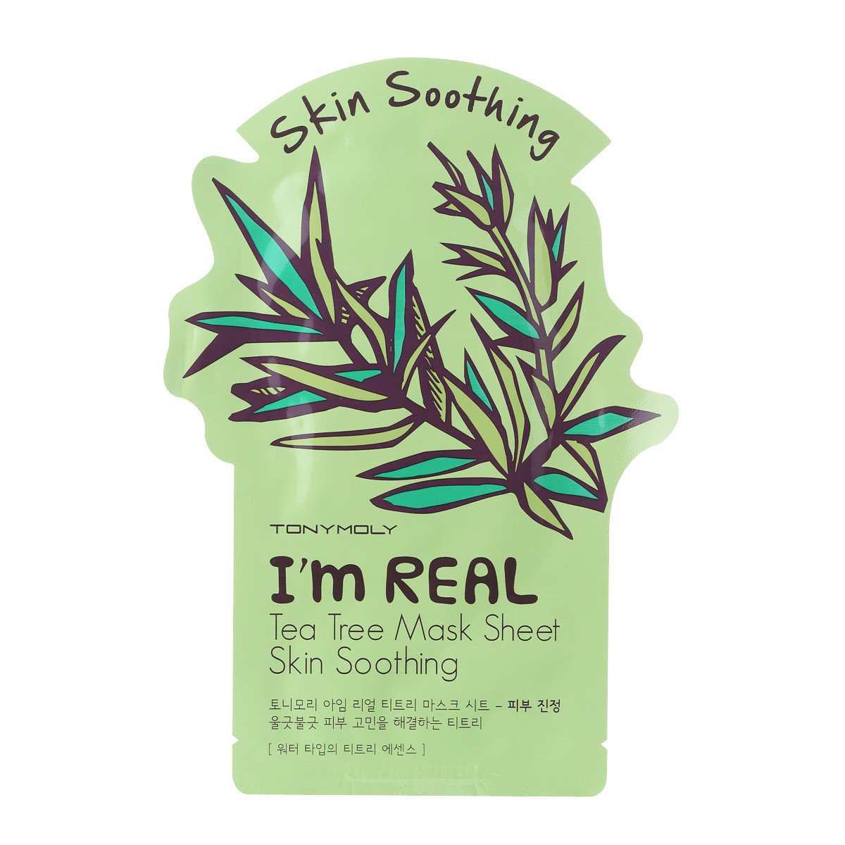 TONYMOLY - Skin Soothing I'm Real Tea Tree Sheet Mask (1pc)