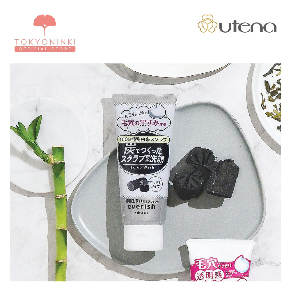 utena - Everish Scrub Wash (Charcoal) 135g